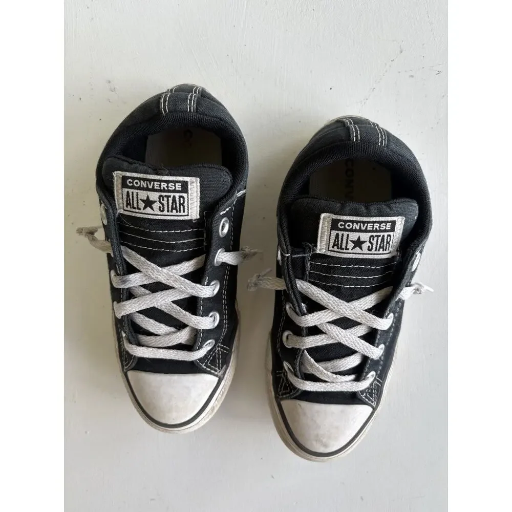 Converse Chuck Taylor All Star Sneaker Youth Size 2 Black White A01696F